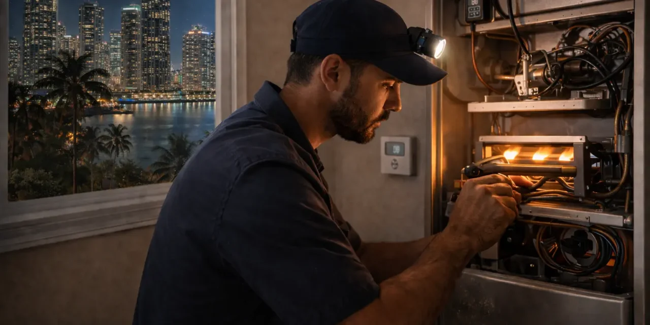 Ayuda con la calefacción cuando los hogares de Miami necesitan reparación urgente de calderas