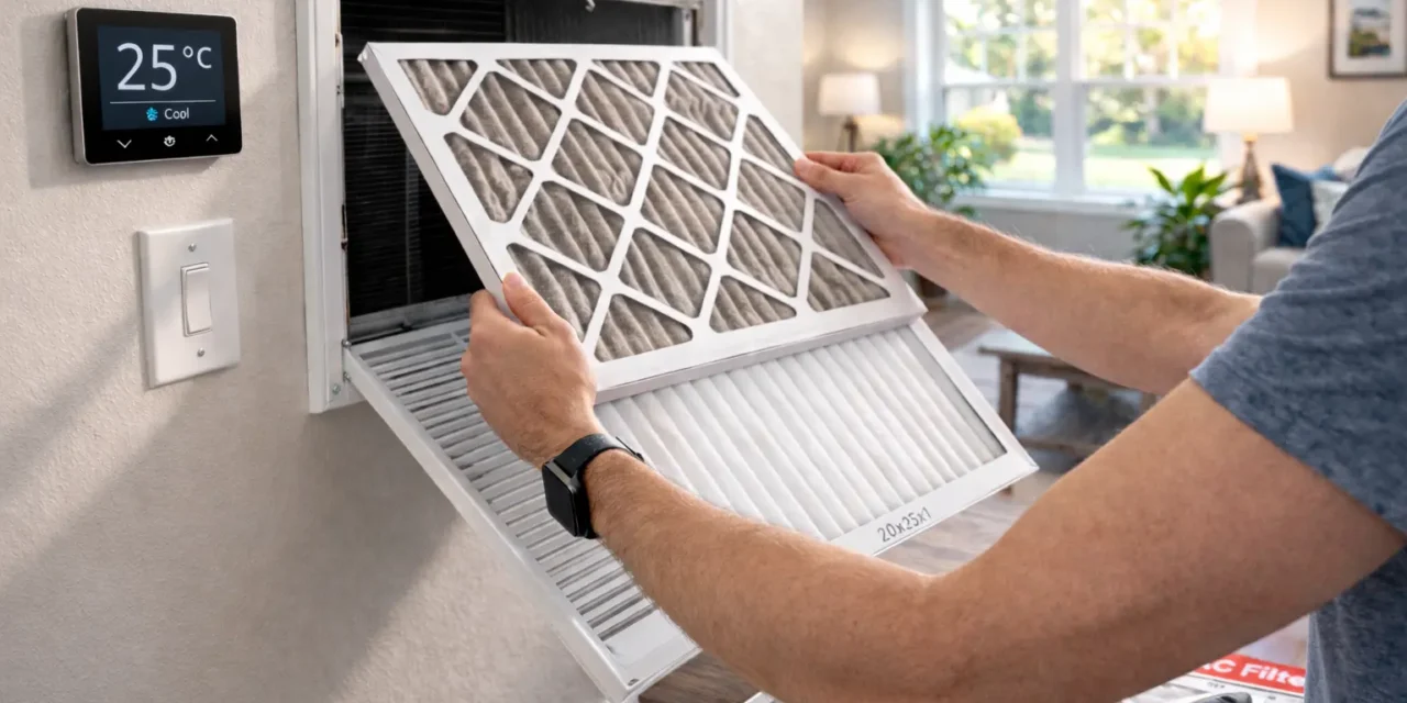 Con qué frecuencia cambiar un filtro de aire acondicionado en Florida