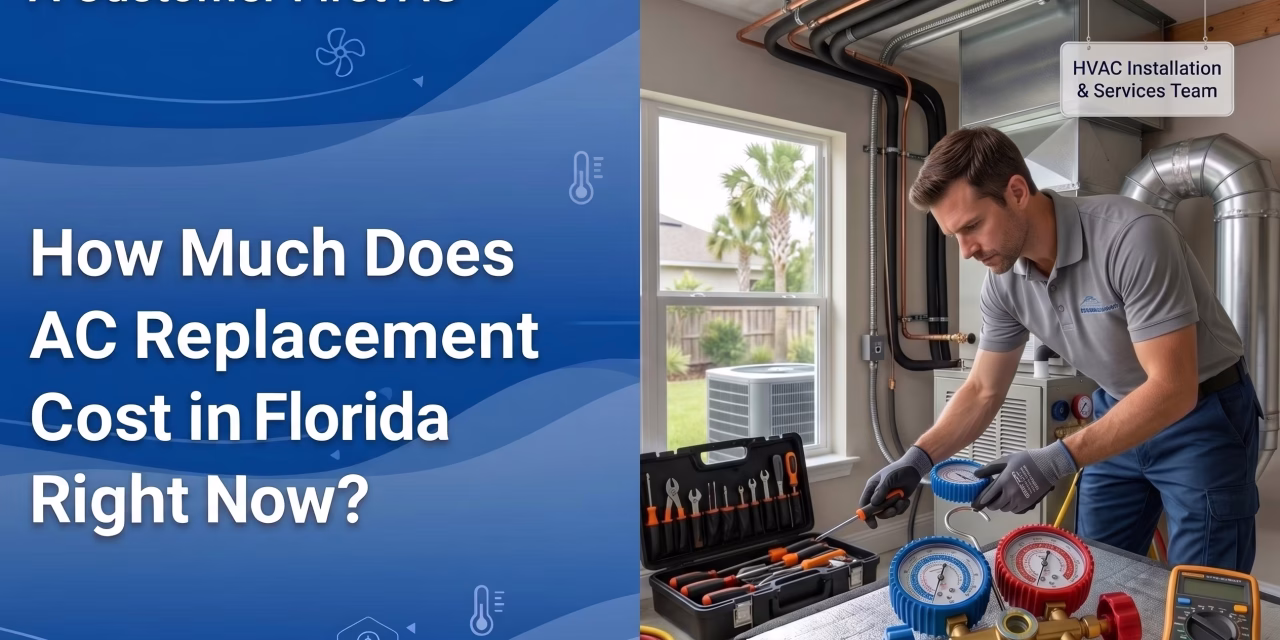 ¿Cuánto Cuesta Reemplazar el AC en Florida Ahora Mismo?