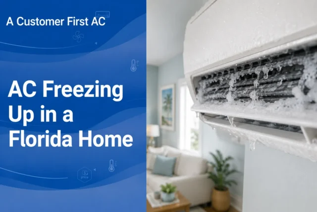 AC freezing up in a Florida home