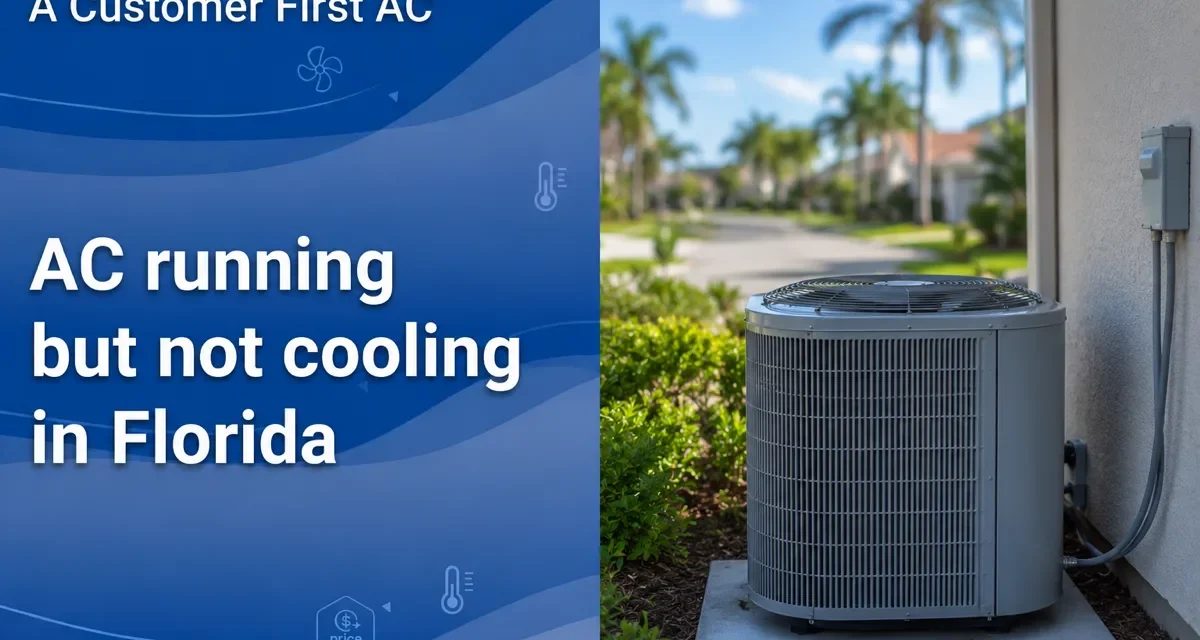 El aire acondicionado funciona pero no enfría en Florida: qué revisar